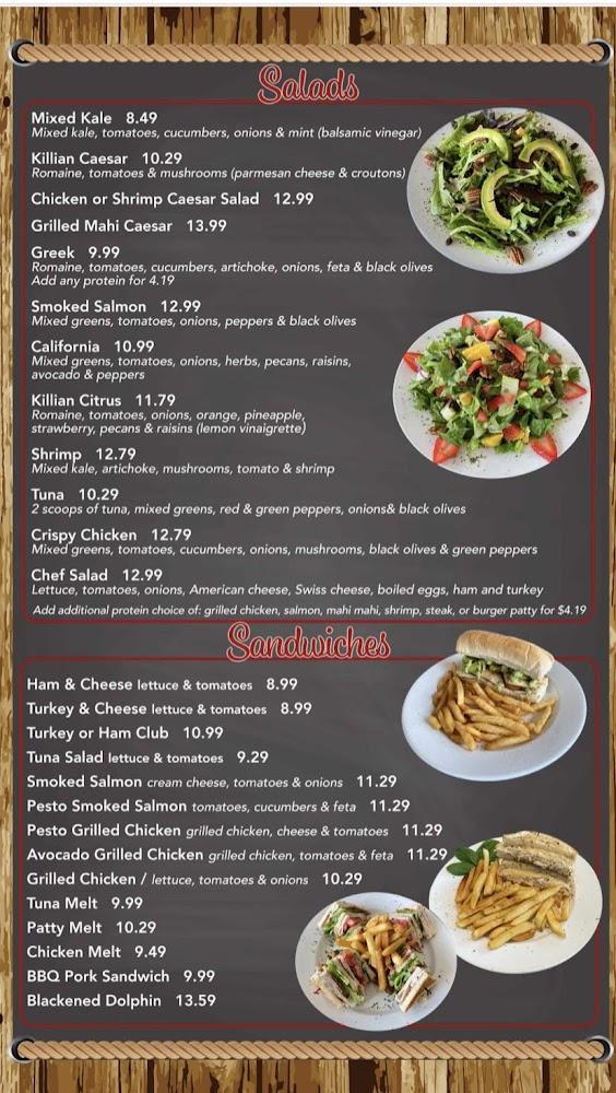 Killian Cafe & Grill Menu image 3