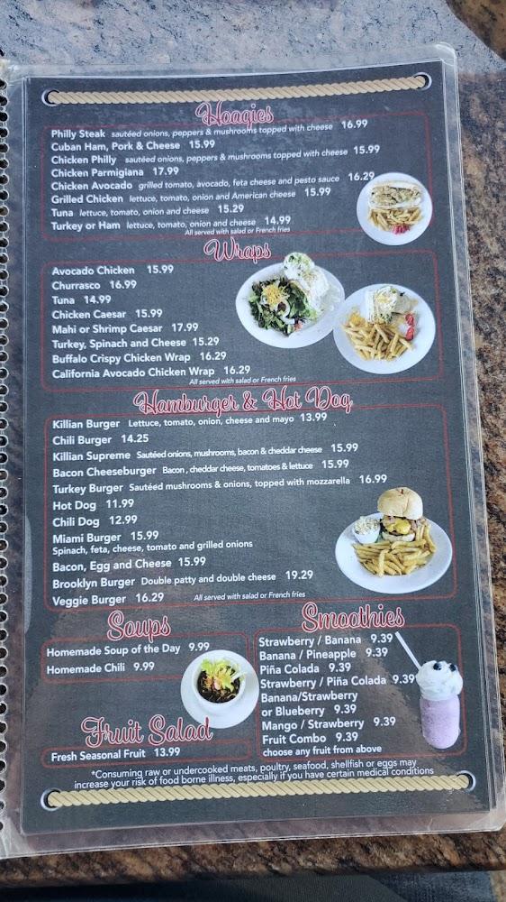 Killian Cafe & Grill Menu image 4